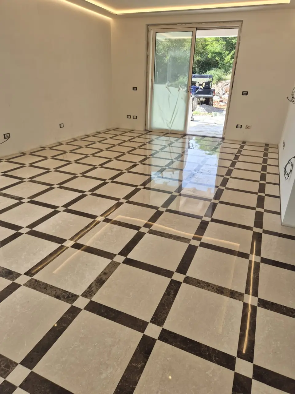 Pavimento lucidato in ambiente interno - TRATTAMENTI POLETTO